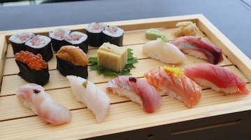 Sushis e sashimis variados do restaurante By Koji. Foto: By Koji