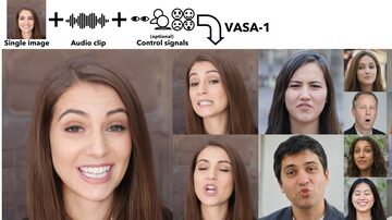 Tecnologia da Microsoft cria vídeo realistas de humanos a partir de fotos. Foto: Microsoft/Divulgação