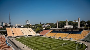Diretoria do Santos negocia uso do estádio do Pacaembu com novo administrador. Foto: Valeria Gonçalvez/Estadão