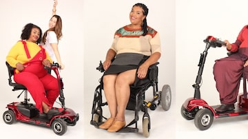 Estudante é destaque em concurso de moda com coleção para mulheres cadeirantes