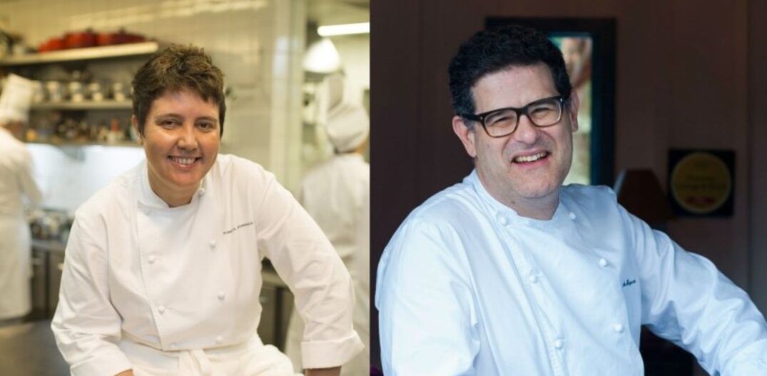 Os chefs, Roberta Sudbrack e Ari Kespers. Foto: Pallatta|Divulgação