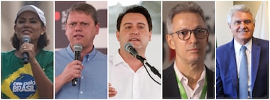 Michelle, Tarcísio, Ratinho, Zema e Caiado são cotados como sucessores políticos de Bolsonaro 