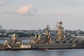 Afunda navio de guerra russo que a Ucrânia diz ter atingido com um míssil