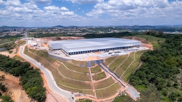 galpão logístico da empresa Fulwood em Betim, Minas Gerais, com 44 mil m². CREDITO Divulgação/Fulwood