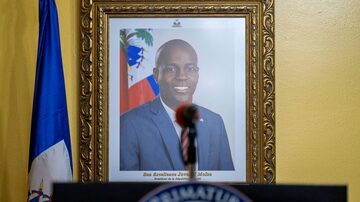 O presidente haitiano, Jovenel Moise, foi assassinado em julho. Foto: Ricardo Arduengo/REUTERS