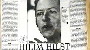 Entrevista da escritora Hillda Hilst no Jornal da Tarde de 21 de Junho de 1986. Foto: Acervo Estadão