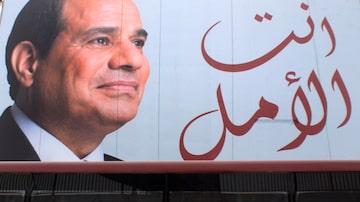 Abdel-Fattah Al-Sissi (foto) era considerado vitorioso antes mesmo da eleição,já queteve apenas um adversário, o desconhecido Musa Mustafa Musa. Foto: AP Photo/Amr Nabil