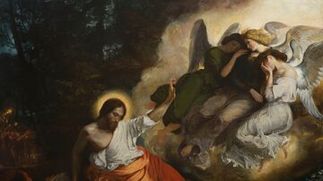 'Cristo no Jardim das Oliveiras' é uma das obras de Delacroix em exposição em NY. Foto: COARC/PARIS