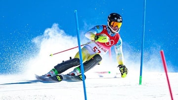 Cearense Michel Macedo representou o Brasil no esqui alpino em Pequim. Foto: Wander Roberto/COB