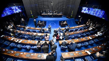 O plenário do Senado, em Brasília. Foto: Moreira Mariz/Agência Senado