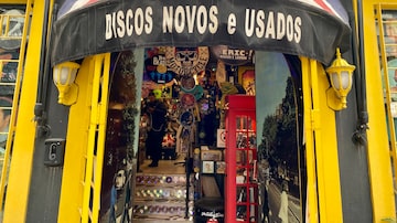 Fachada da Eric Discos, em Pinheiros, bairro em São Paulo. Foto: Sabrina Legramandi/Estadão