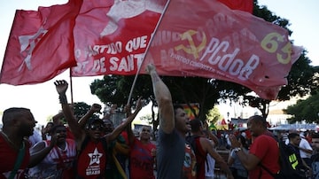 Ato pró-governo no Rio de Janeiro. Foto: Marcelo Sayão|EFE