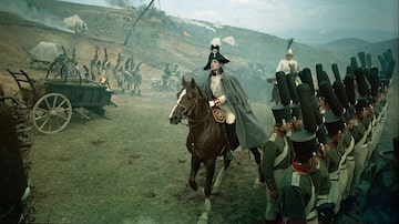 'Guerra e Paz'. Napoleão na Batalha de Borodino. Foto: MOSFILM