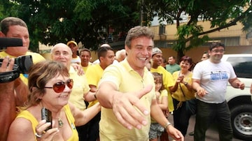 Zenaldo Coutinho, em campanha, em 2012. Foto: Tarso Sarraf