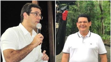 Os candidatos Antônio Furlan (Cidadania), à esquerda, e Josiel Alcolumbre (DEM) disputarão o segundo turno em Macapá (AP). Foto: Reprodução/Facebook e Instagram