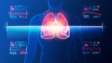 Pulmonary Function Testing - PFT - Medical and Technological Advances in Pulmonology - Conceptual Illustration. Foto: ArtemisDiana/Adobe Stock