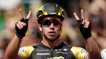 Dylan Groenewegen, ciclista holandês. Foto: Benoit Tessier/Reuters