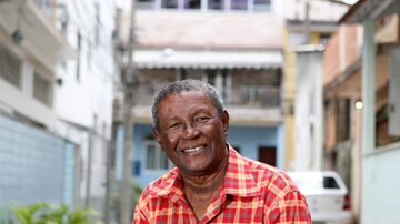 O sambista carioca Wilson Moreira, um dos fundadores da Mocidade Independente de Padre Miguel. Foto: Marcos de Paula/Agência Estado/AE
