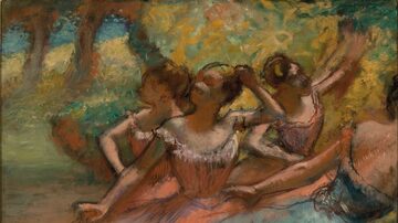 'Quatro bailarinas', de Degas: mostra com capacidade reduzida. Foto: Masp