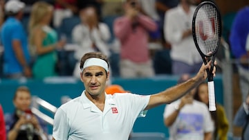 Federer sofre, mas derrota Albot em Miami. Foto: Geoff Burke/USA Today Sports