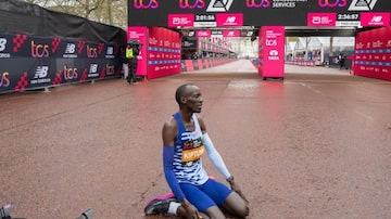 Kelvin Kiptun/. Foto: London Marathon