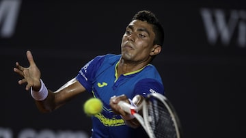 Thiago Monteiro está no Top 100 da ATP. Foto: Antonio Lacerda/EFE