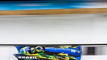 Dupla brasileira de bobsled encerrou sua participação nos Jogos de Inverno de Pequim 2022 na 29ª colocação. Foto: Wander Roberto/ANOC