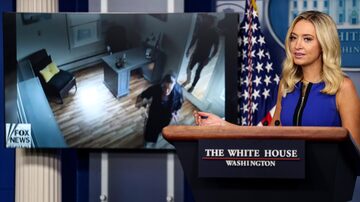 A secretária de imprensa da Casa Branca Kayleigh McEnany fala sobre o corte de cabelo de Pelosi. Foto: Oliver Contreras/The New York Times