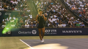 Bia Haddad está na final do WTA 1000 de Toronto, que acontece neste domingo. Foto: Chris Young/AP