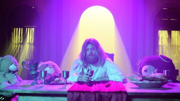 Fábio Porchat. Comediante atua como Jesus Cristo e também escreveu o roteiro do novo 'Teocracia em Vertigem'. Foto: Daniel Chiacos