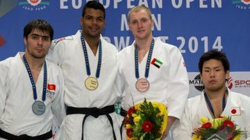 Judô brasileiro conquista sete medalhas na Europa; Luciano Corrêa é destaque