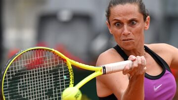 Roberta Vinci, tenista italiana. Foto: Tiziani Fabi/AFP