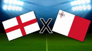 Inglaterra e Malta se enfrentam pelas Eliminatórias da Eurocopa. Foto: Arte/Estadão