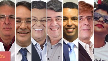 Os candidatos à prefeitura de Osasco nas eleições 2020. Foto: Divulgação e Estadão