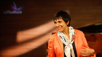 A filósofaMonique David-Ménard quando veio ao Brasil, em 2012. Foto: Tatiana Ferro/Cpfl 