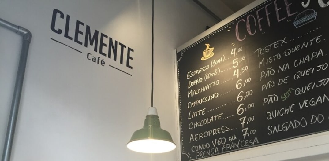 Interior do Clemente Café, na Vila Clementino. Foto: Ana Paula Boni|Estadão