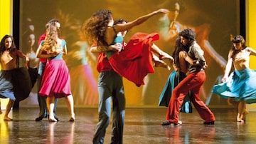 Dança. Grupos folclóricos fazem apresentações impecáveis. Foto: Imovision