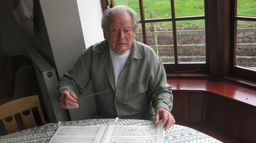 O maestro inglês NevilleMarriner em 2009. Foto: AFP