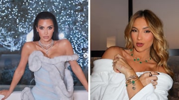 Kim Kardashian e Virgínia Fonseca. Foto: Reprodução/ Instagram