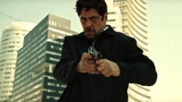 
 Benicio Del Toro é um agregado da CIA que realiza sua vingança em "Sicário: Dia do Soldado": tem sessão dublada dele, às 22h30, na Record . Foto: Estadão