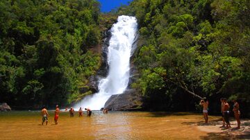 Cachoeira Santo Isidro, uma das joias do Parque Nacional da Serra da Bocaina. Foto: MW Trekking/Divulgação