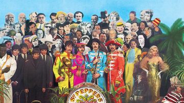 Capa do álbum Sgt. Pepper's Lonely HeartsClub Band. Foto: Reprodução/The Beatles