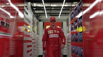 Mick Schumacher fez testes pela Ferrari no Bahrein. Foto: Hassan Ammar/AP