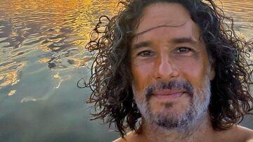 O ator Rodrigo Santoro em expedição pela  região da Floresta Amazônica. Foto: Reprodução/ Instagram @rodrigosantoro