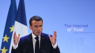 Emmanuel Macron é o presidente da França. Foto: Ludovic MARIN /AFP