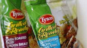 Embalagem da Tyson Foods. Foto: Mike Blake/Estadão