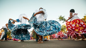 Marabaixo. Grupos ligados à tradição apostaram em lives pelas redes sociais. Foto: Eduardo Costa