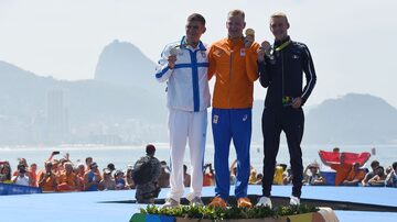 Ferry Weertman ficou com a medalha de ouro no Rio de Janeiro. Foto: Yasuyoshi Chiba/AFP