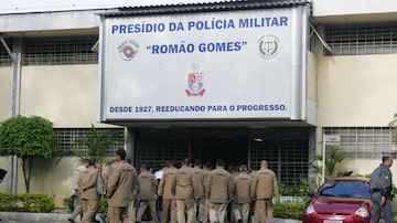 O tenente-coronel José Afonso Adriano Filho está preso desde março no Presídio Militar Romão Gomes. Foto: Werther Santana/AE
