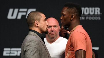 Robert Whittaker e Israel Adesanya disputam cinturão dos médios na Austrália. Foto: UFC